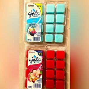 Set of 4 new Glade Wax melts